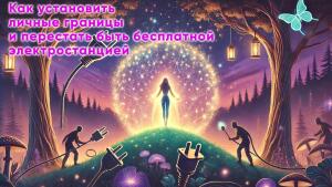 Как установить личные границы и перестать быть бесплатной электростанцией для окружающих