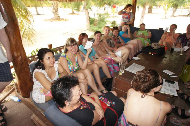 Занятия на Занзибаре!