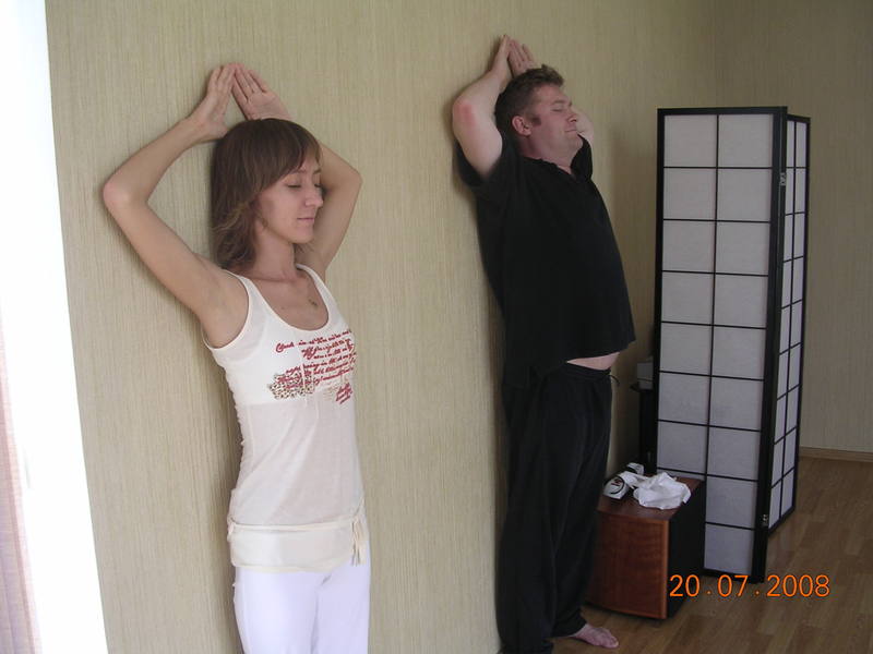 Не, не то о чем вы подумали... Осанку выправляем! 2 руппа