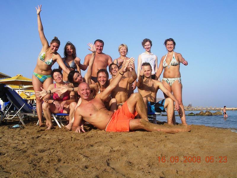 А это мы вместе после 1 тренировки. Греция 2008 сентябрь