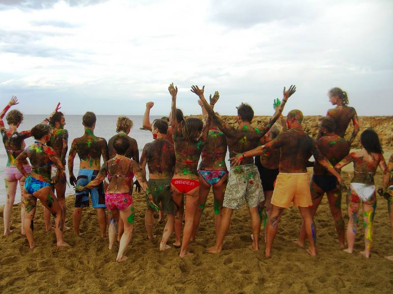 А такие мы со спины! Греция 2008 сентябрь