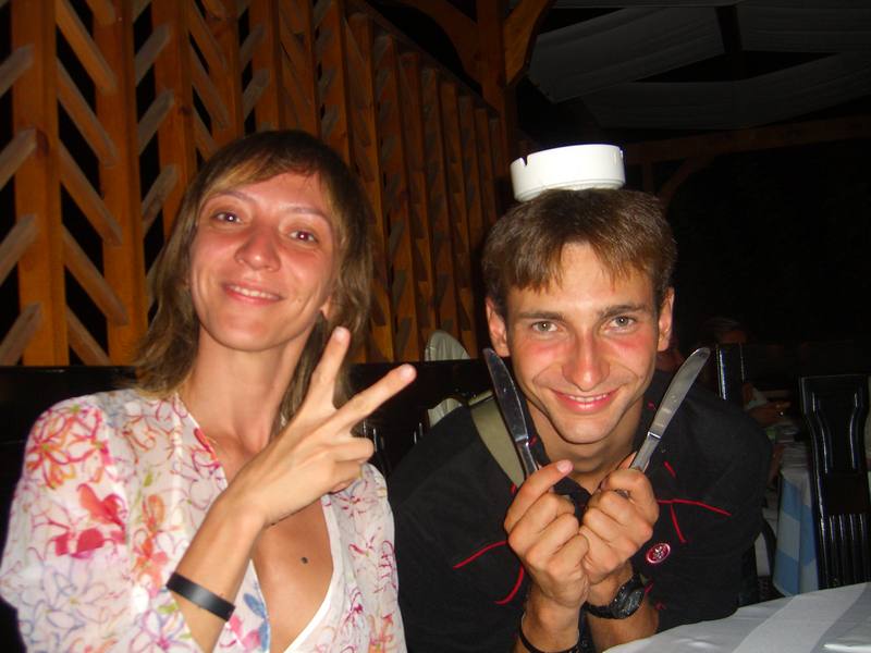 Ну обедаем мы так... Греция 2008 сентябрь